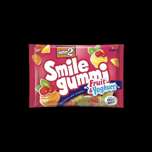 nimm2 Smile Fruit & Yoghurt – Ovocno-jogurtové želé bonbony 90 g