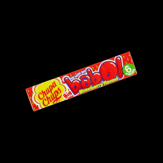 Chupa Chups Big Babol Strawberry – Jahodová žvýkačka