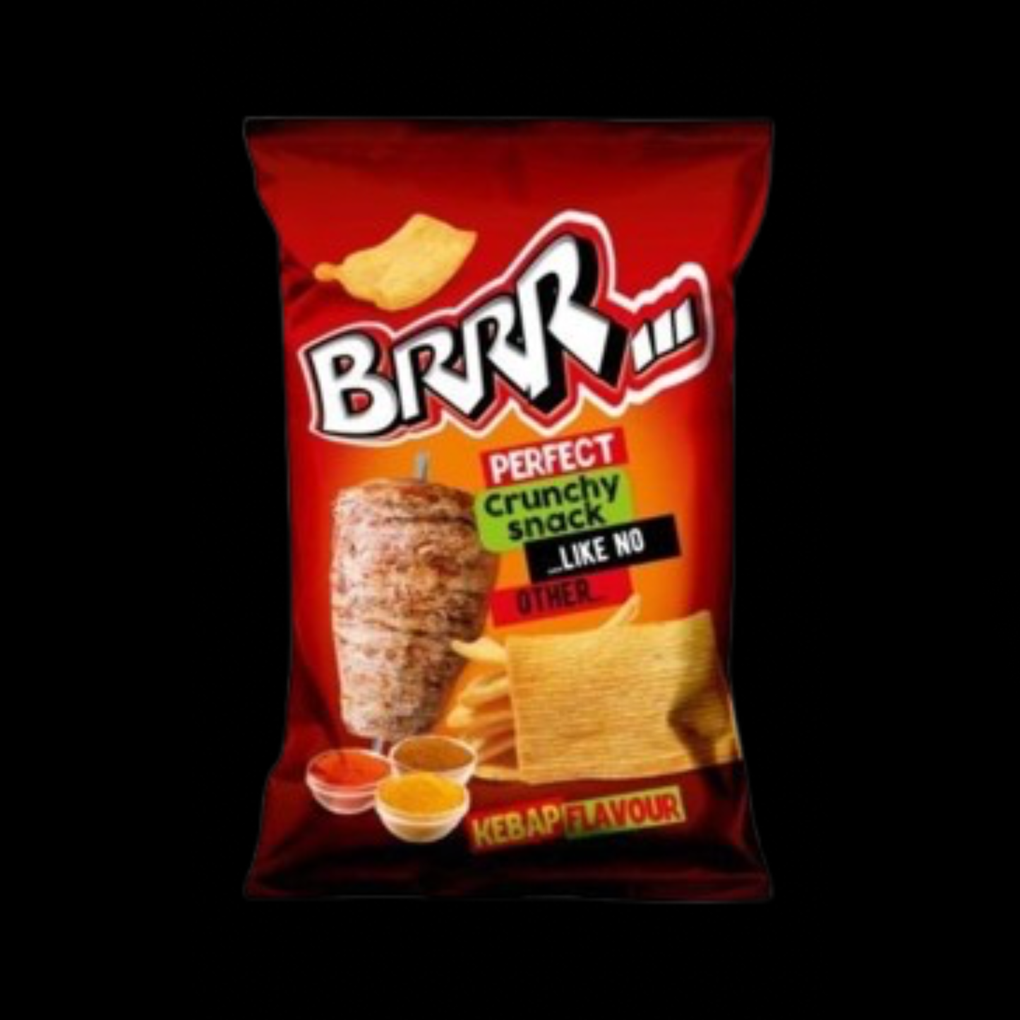 Brrr Perfect Crunchy Snack Kebab Flavour
