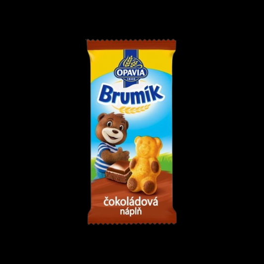 Brumík piškot s čokoládovou náplní - Levnější