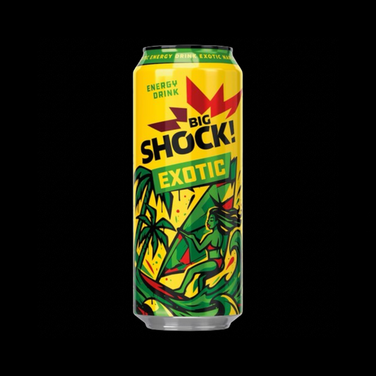 Big Shock Exotic – exotický energetický nápoj