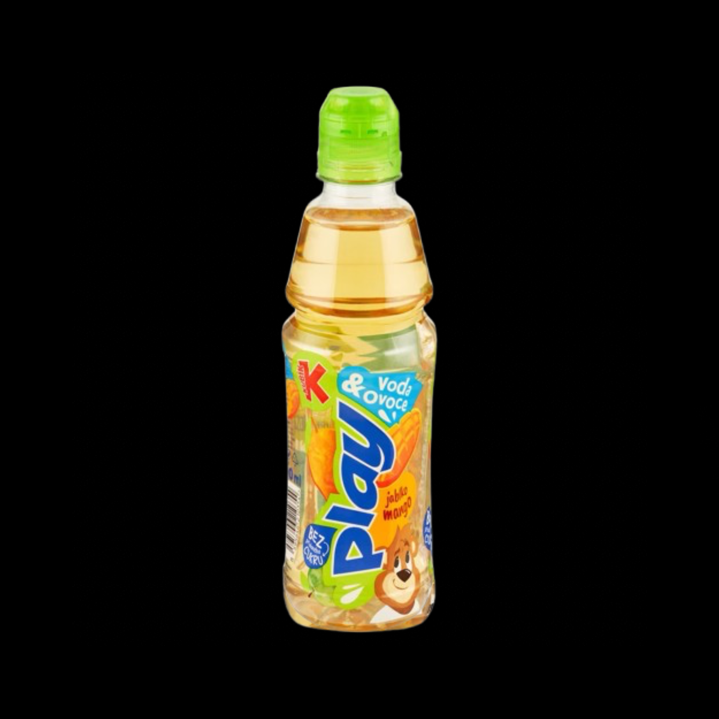 Kubík Play! Voda & Ovoce Jablko Mango 400 ml – Ovocný nápoj bez přidaného cukru