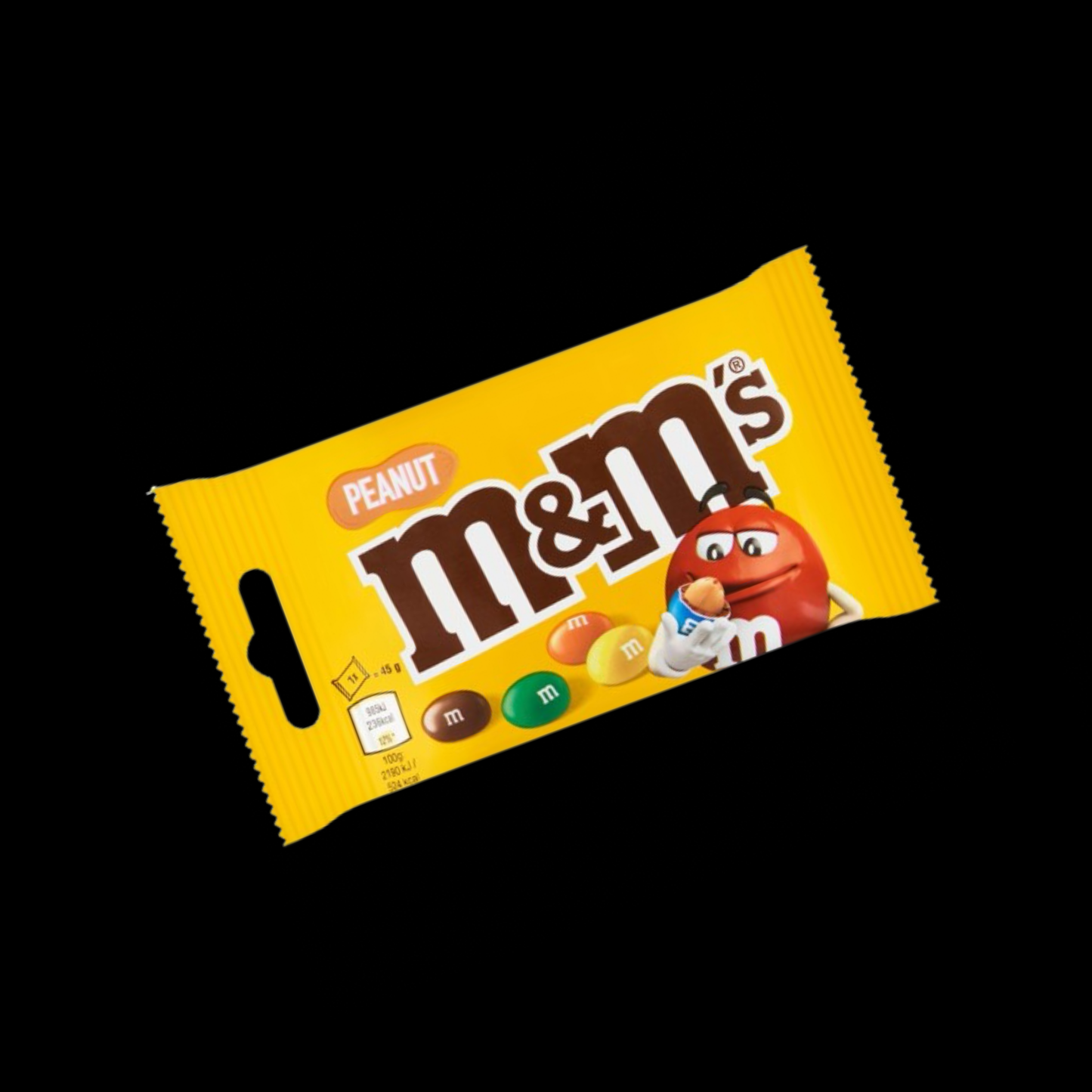 M&M’s Arašídy – barevné čokoládové dražé s arašídy