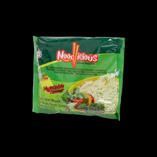 Instantní nudle Noodlicious Zelenina – lehká zeleninová polévka