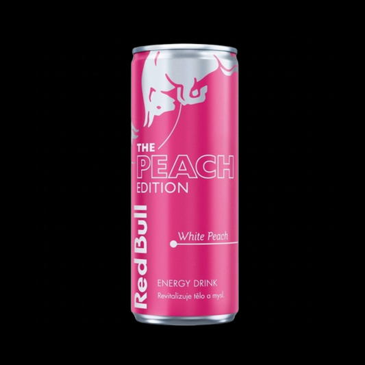 Red Bull Peach – energetický nápoj s broskvovou chutí