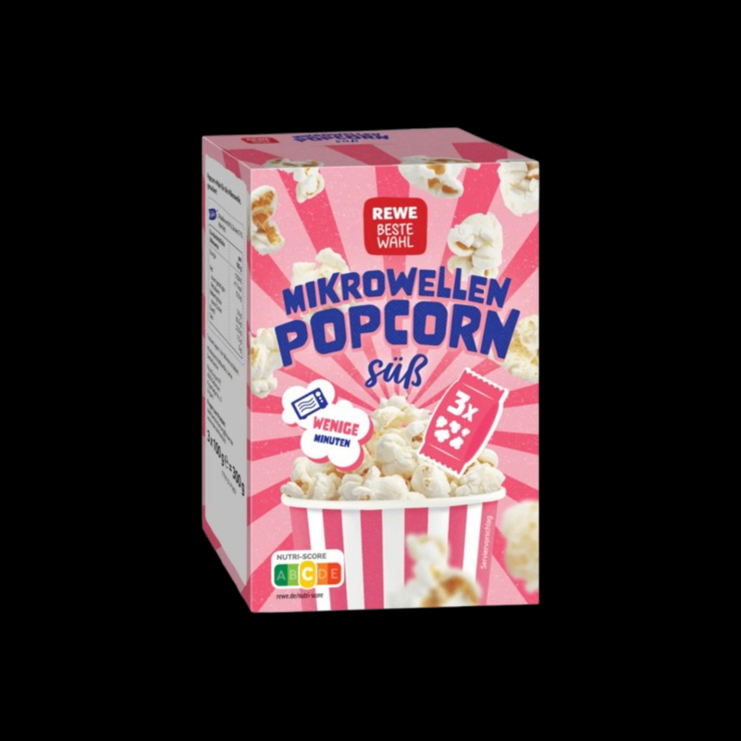 REWE Best Choice Sladký Popcorn do Mikrovlnky 300 g