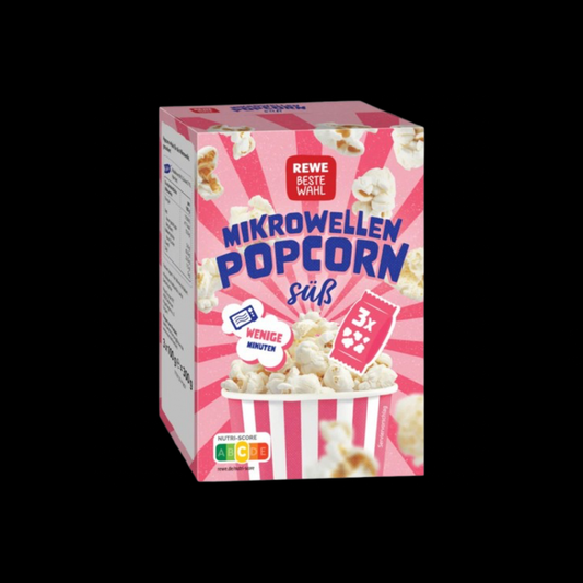 REWE Best Choice Sladký Popcorn do Mikrovlnky 300 g