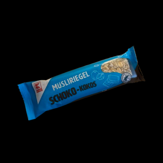 Musliriegel Schoko-Kokos – Cereální tyčinka s čokoládou a kokosem