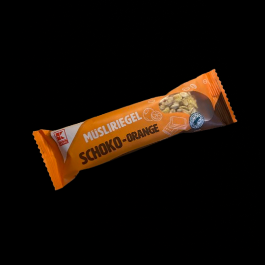 Musliriegel Schoko-Orange – Cereální tyčinka s čokoládou a pomerančem