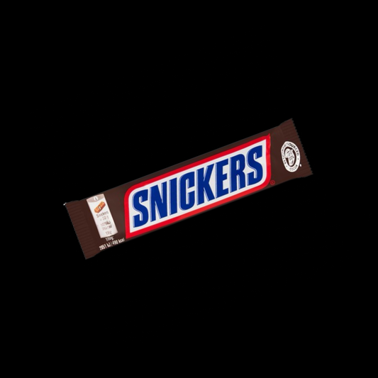 Snickers – čokoládová tyčinka s arašídy a karamelem