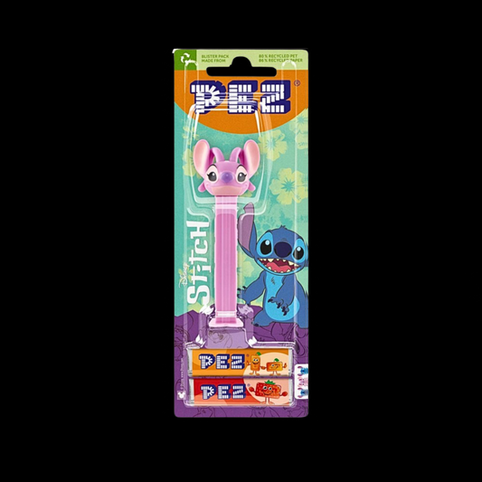 PEZ Stitch růžový + 2 ovocné PEZ náplně